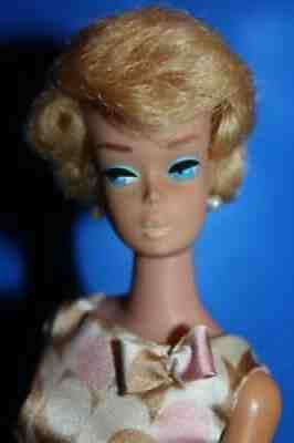 European Vintage Barbie Bubble Cut Genuine Side Part Original- No Retouches