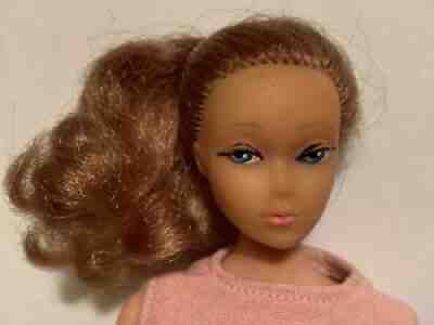 RARE VINTAGE POUPEE MANNEQUIN CAPRICE DOLL 1960s FRENCH BARBIE CLONE & FASHION