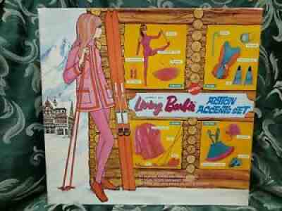 Vintage Mod 1970 Sears Exclusive Living Barbie Action Accents Gift Set UNOPENED