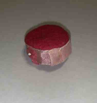 Barbie Stacey Japanese Exclusive 2621 Original MOD Pink Felt Hat With Hat Band