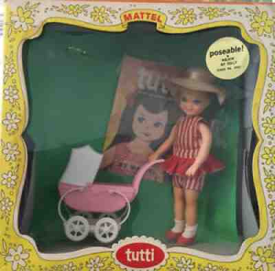 Mattel 1966 Vintage Barbie Tutti Doll #3552 "Walking my Dolly"
