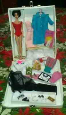 Vintage Barbie HTF Lot Doll Tagged Outfit OSS Japan Heels Case Stand Accessories