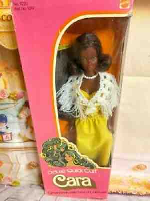 1975 Deluxe Quick Curl Cara, African American Barbie Doll , #9220, VHTF NRFB, V