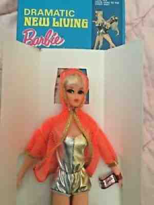 Vintage 1969 Dramatic New Living Barbie #1116 MINT Blonde MIB NRFB
