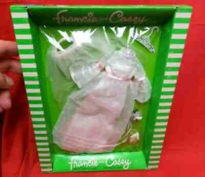 VINTAGE MATTEL BARBIE: FRANCIE & CASEY WEDDING WHIRL #1244 MOC NRFB