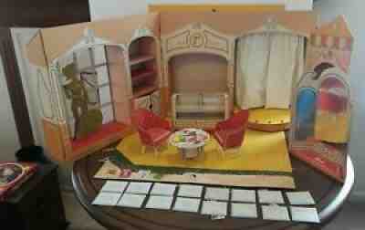 Vintage 1962 Barbie Fashion Shop - Cardboard Playset - Excellent - COMPLETE