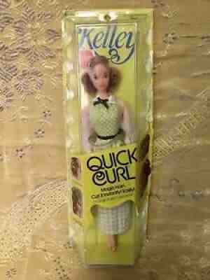 VINTAGE BARBIE FRIEND MATTEL QUICK CURL KELLEY DOLL 4221 NEW IN BOX 1972 Mod