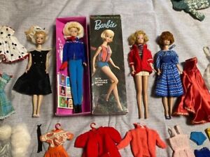 Vintage Barbies, Midge, Ken, Allen, etc.