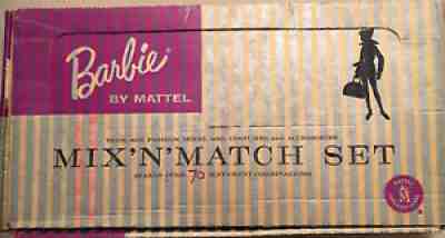 Barbie Mix â??nâ?? Match Gift Set #857 1962 Complete
