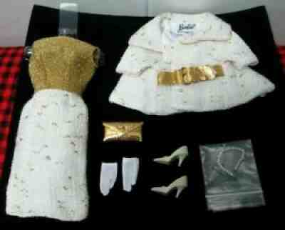 1965 VTG. "BARBIE" FASHION~*ON THE AVENUE 1644 TAG COMPLETE OUTFIT CLEAN CRISP