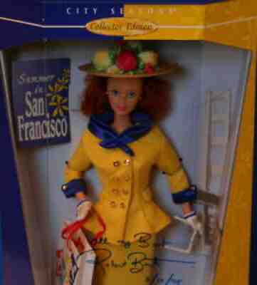 SUMMER IN SAN FRANCISCO BARBIE REDHEAD only 50 MADE Platinum SIGNED NRFB Vintage