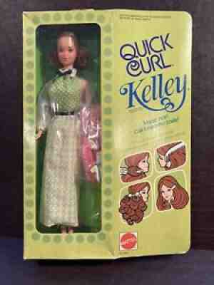 Vintage Barbie QUICK CURL KELLEY Brand New NRFB 1972