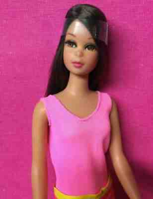 Vintage BARBIE COUSIN Sun Sun Japanese Exclusive FRANCIE DOLL w No Bangs byApril