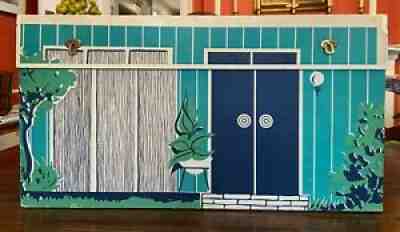 COMPLETE Vintage 1962 BARBIE DREAM HOUSE MATTEL & Accessories GREAT Condition