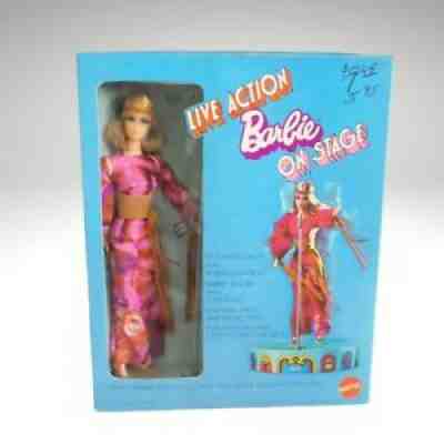 NRFB 1970 MATTEL LIVE ACTION BARBIE ON STAGE DOLL STOCK NO 1152