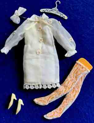 VINTAGE MATTEL BARBIE 1967 Francie Fashion #1280 COOL WHITE Excellent Rare!