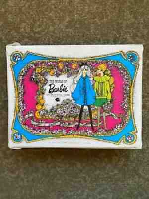 Vintage 1968 World Of Barbie Double Doll Case Mattel #1007 with Ken and BarbieÂ 