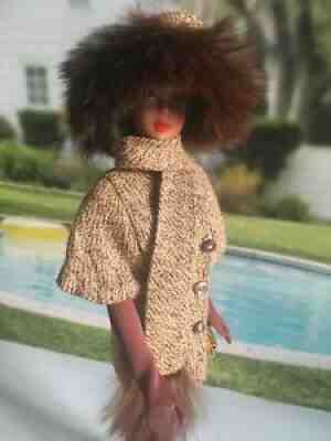 Vintage Barbie ~ #1647 â??Gold â??n Glamourâ? (1965) Complete Outfit ~ VHTF ~ EXC-NM