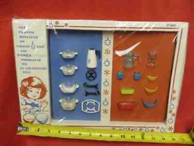 RARE BANNER TOYS LICENSED CORNING WARE PYREX SET FOR BARBIE TAMMY MIDGE SEALED