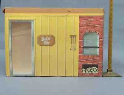 1964 Mattel Barbieâ??s New Dream House Cardboard Structure with Furniture