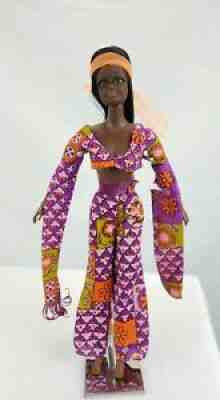 VINTAGE LIVE ACTION CHRISTIE African American Barbie Doll 1971 Mattel Rare- WOW!
