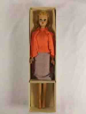 #876 Barbie Sweater Girl Wearing #976 Sweater Girl Outfit w/ Accessories and Box