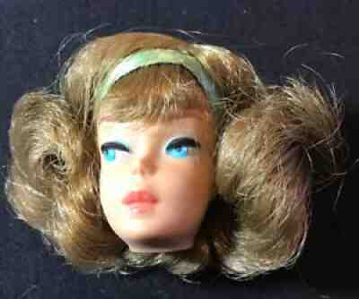 Vintage Barbie American Girl Side Part â??Sears Exclusiveâ? Doll Head- Rare