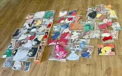 Huge Vintage Barbie Lot - 57 Stunning Fashions & 3 Dolls
