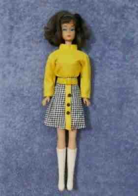 Vintage Brunette Side Part American Girl Barbie Doll 1070 - ULTRA RARE
