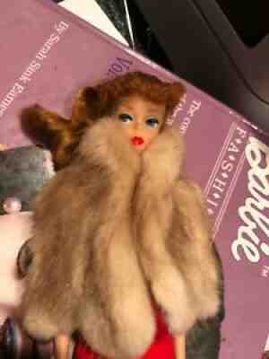 vintage barbie mink coat