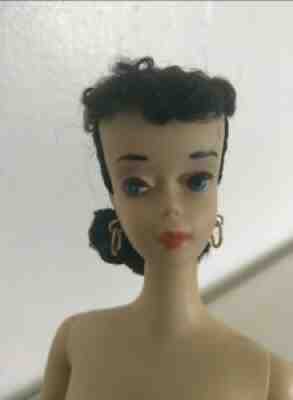 Vintage 1959-60 Barbie ponytail #3 brunette gorgeous ESTATE SALE FIND+++