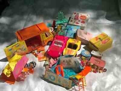 Vintage Barbie accessories, Tutti, Liddle Kiddles, paper dolls