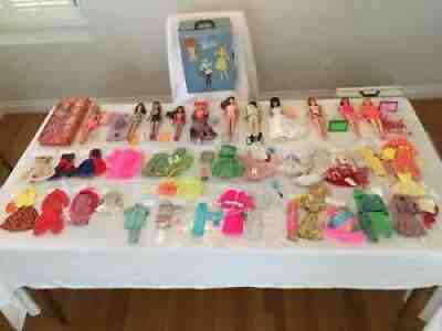 Vintage Barbie Lot (Incl. ORIGINAL Modern Art Dress, Painting, Program, Shoes)