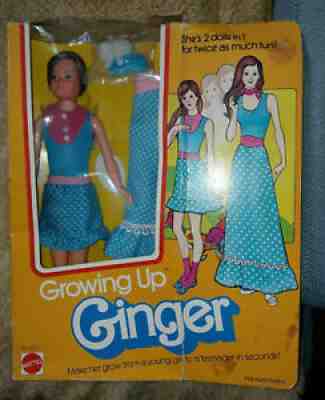 Vintage 1975 Growing Up Skipper Mattel #7259 in Original Box NRFB