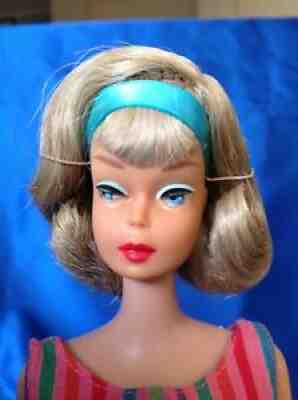 VINTAGE AMERICAN GIRL SIDEPART BARBIE NEAR MINT TO MINT