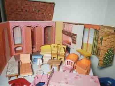 1964 Barbie Dream House With Many Accessories and in Solid Shape!!