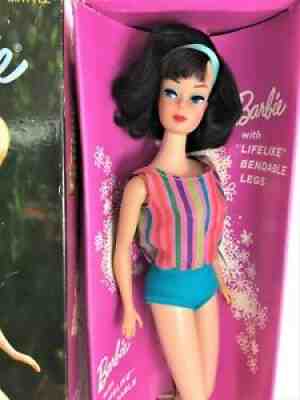 RARE Vintage American Girl Japanese Exclusive Brunette Side Part Barbie Doll