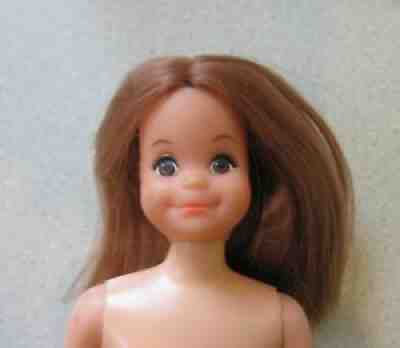 Vintage Mattel Barbie 1971 Tiff Pose 'N Play Doll Red Hair Nude