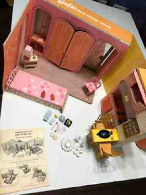Mattel Barbie's New Dream House w/ Furniture And Accessories 1964 Vintage
