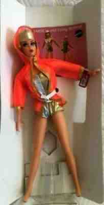 Dramatic New Living Barbie #1116 1969 Ash Blonde NRFB Hair In The Wrapper!