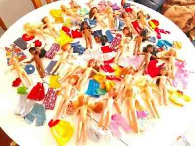 Lot Vintage Barbie Tutti Todd Chris Carla Doll Clothes