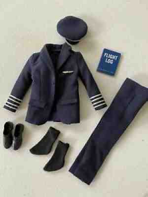 Vintage 1963 Mattel Barbie Ken American Airlines Captain Outfit RARE