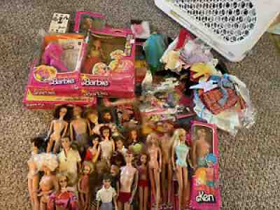 1960's 70â??s 80â??s Barbies, Clothes & Accessories. Barbie Skipper Ken Francie