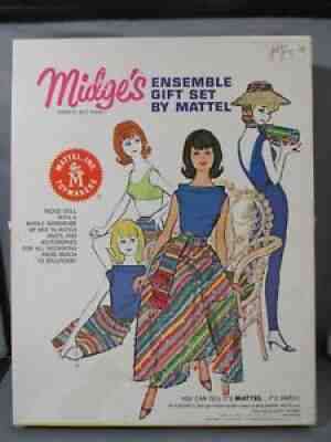 1963 MIDGE'S ENSEMBLE GIFT SET #1012 - SUPER RARE!! - GOOD CONDITION!!