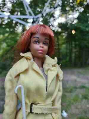 Rare Black Barbie 'Francie' Doll & Clothes Set