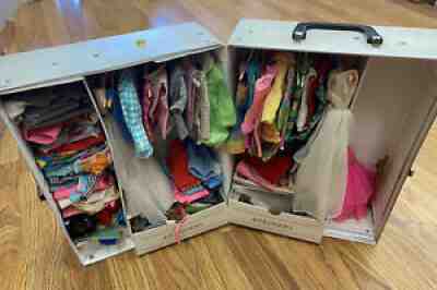 Vintage 1968 Mattel Barbie The World Of Barbie Doll Trunk