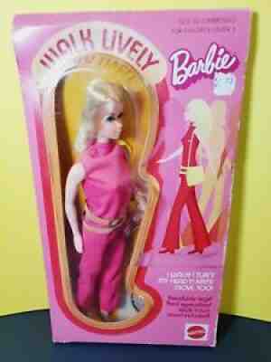 RARE VINTAGE 1971 NEW Barbie Walk Lively Barbie Mattel #1182 BLONDE in BOX