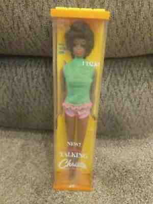 Vintage Talking Christie Barbie Doll 1967 AA Mattel in box NRFB MIB Mod Groovy !