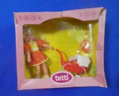 Vintage Barbie Tutti Doll - MOD Era Tutti 7454 Walkin My Dolly European Version