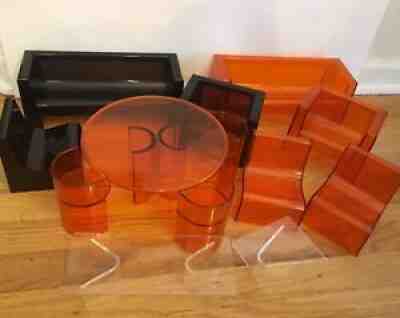 13 Piece April Day Tomorrow Barbie Doll Furniture MCM Modern Acrylic 1971